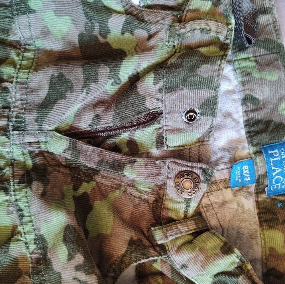 💥 3/$20 The Children's Place Camo Skirt 6X/7!